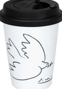Clearance Coffee-To-Go Mug - Picasso - La Colombe De La Paix Picasso