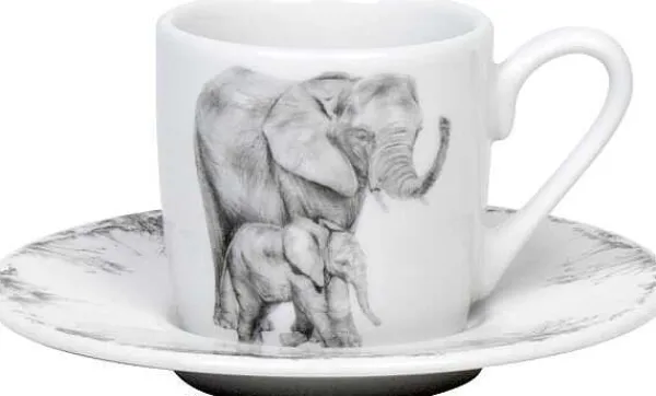 Flash Sale Espresso Amazing Animals Elephant Animals