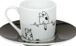 Discount Espressoset Funny Cats Animals