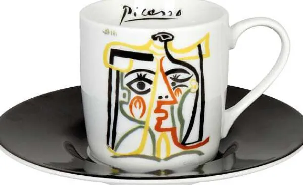 Store Espressoset Picasso Jaqueline With Hat Picasso