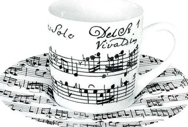 Shop Espressoset Vivaldi Libretto - White Music