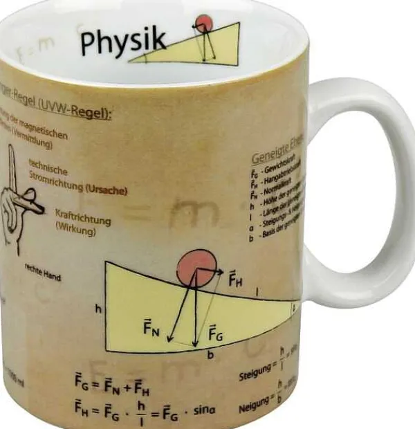 Outlet Knowledge Mug Physik (German) Mugs Of Knowledge