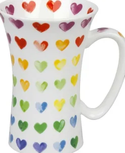 Best Sale Mega Mug Colourful Cast - Hearts Colours