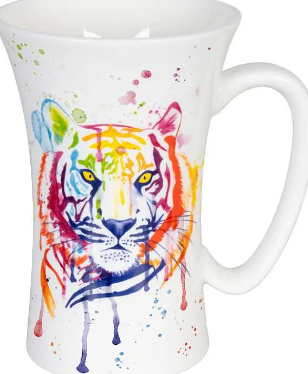 Sale Mega Mug Watercoloured Animals - Tiger Watercoloured Animals