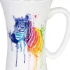 Discount Mega Mug Watercoloured Animals - Zebra Watercoloured Animals