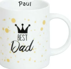 New Mug Best Dad + Name Mugs With Names