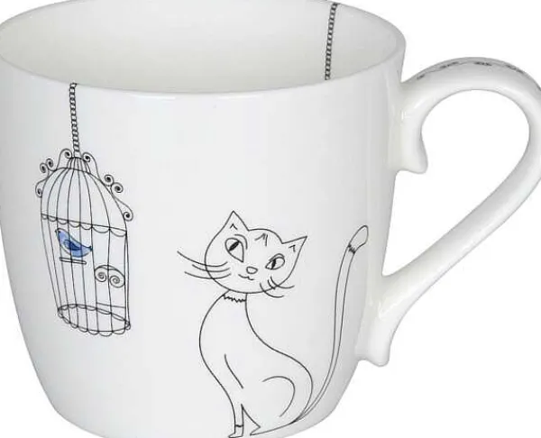 New Mug Cats And Birds Animals