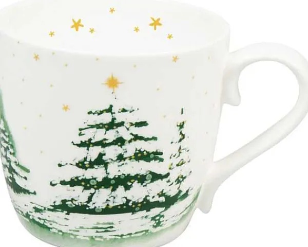 Hot Mug Christmas Forest Winter