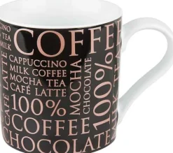 Best Sale Mug 100% Coffee - Rose/Black Coffee
