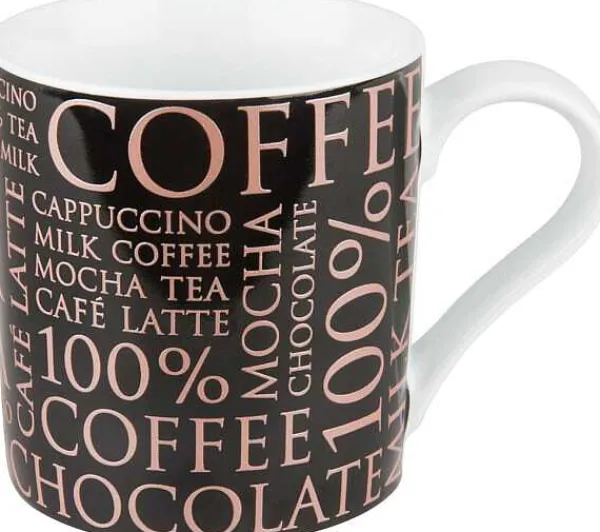 Best Sale Mug 100% Coffee - Rose/Black Coffee