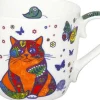 Shop Mug Colourful Animals - Cat Colourful Animals