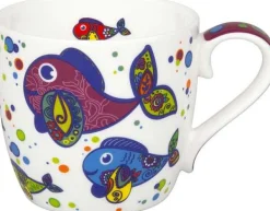 Hot Mug Colourful Animals - Fish Colourful Animals