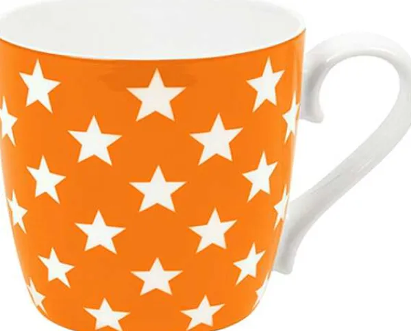 Shop Mug Colours - Stars - Orange Colours