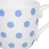 Discount Mug Dots Creamblue Colours