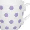 Clearance Mug Dots - Purple Colours