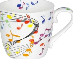 Flash Sale Mug Flying Notes Music