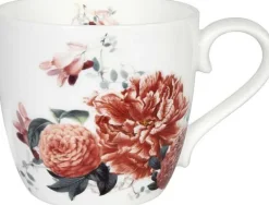 Cheap Mug Gardening - Red Peony Flowers