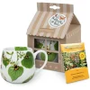 Shop Mug +Giftbox + Flower Seeds Bumblebees On Leave Animals
