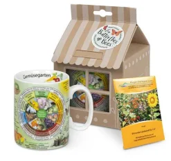 Fashion Mug +Giftbox + Flower Seeds Knowledge Gemusegarten(German) Mugs Of Knowledge