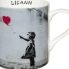 Cheap Mug Girl With Balloon By Banksy Mugs With Names