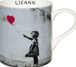 Cheap Mug Girl With Balloon By Banksy Mugs With Names