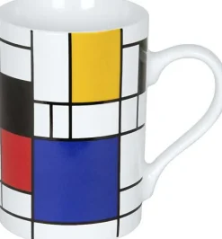Clearance Mug Hommage To Mondrian - Small Fragments Bauhaus