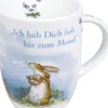 Shop Mug Ich Hab Dich Lieb Bis Zum Mond. Guess How Much I Love You