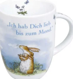 Shop Mug Ich Hab Dich Lieb Bis Zum Mond. Guess How Much I Love You