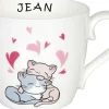 Fashion Mug Lovely Cats - Cuddle Mugs With Names