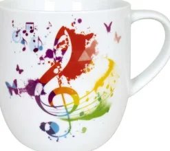 Flash Sale Mug On Colour Music - Clef Music