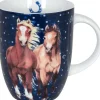 Cheap Mug Pferdefreunde - Horses - Darkblue Animals
