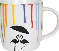 Best Sale Mug Rainbowdrops-Flamingo Animals