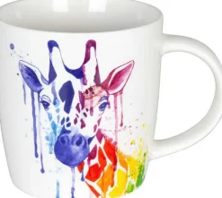 Cheap Mug Watercoloured Animals - Giraffe Watercoloured Animals