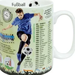 New Mug Wissensbecher Fusball Mugs Of Knowledge