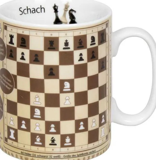 Clearance Mug Wissensbecher Schach Mugs Of Knowledge