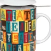 Flash Sale Mug With Lid+Sieve Tea Squares Tea
