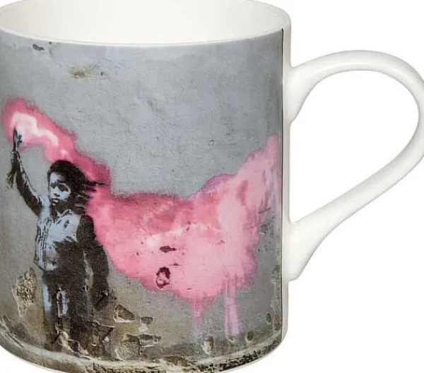Best Sale Mug Young Refugee In... By Banksy Artselection