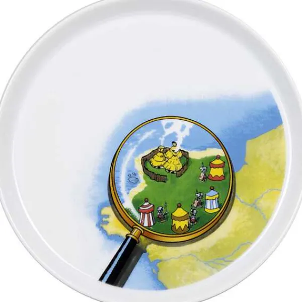 Fashion Plate O 20 Cm Asterix - Village Asterix