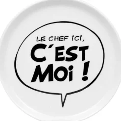 Sale Plate O 20 Cm Le Chef Ici C'Est Moi Asterix