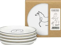 Hot Set Of 4 Coaster With Giftbox Picasso Picasso