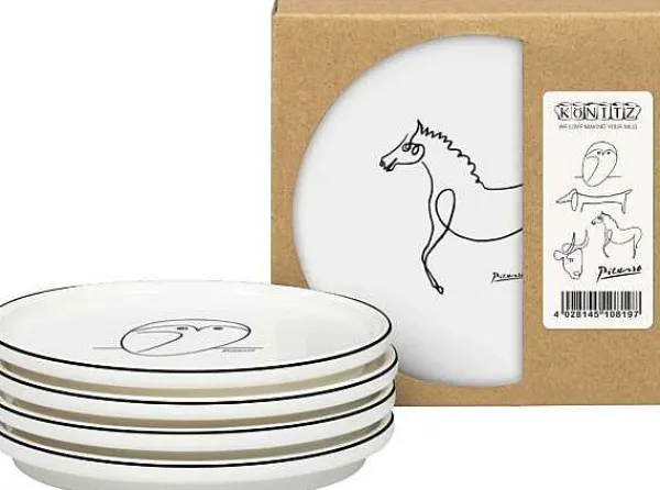 Hot Set Of 4 Coaster With Giftbox Picasso Picasso