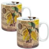 Store Set Of 2 Mug In Brown Box Mug Of Knowledge Kakao(German) Mugs Of Knowledge