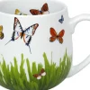 Flash Sale Snuggle Mug Butterflies On Green Animals
