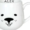Flash Sale Snuggle Mug Cuddle Animals - Dog + Name Animals