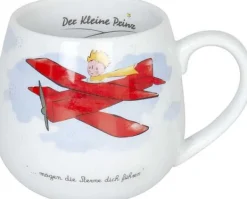 Store Snuggle Mug Le Petit Prince - Flugzeug (German) The Little Prince