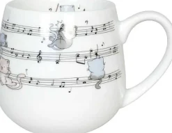 New Snuggle Mug Lovely Cats - Musical Music