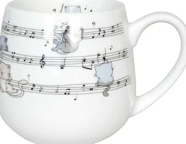 New Snuggle Mug Lovely Cats - Musical Music