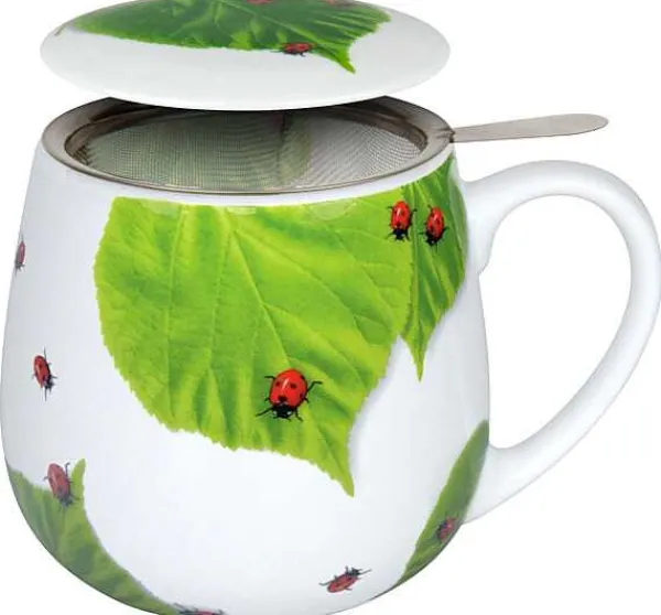 Fashion Tea For You - Ladybird On Leaves Animals