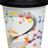 Sale Togo Mug Tpe-Lid With Close Flying Notes Music