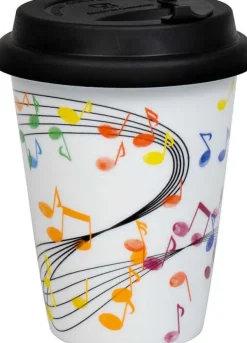 Sale Togo Mug Tpe-Lid With Close Flying Notes Music